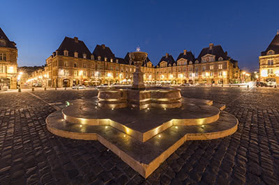 Place Ducale square in Charleville-Mézières